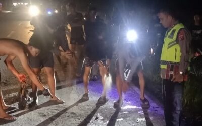 20260526 173103 tabrakan maut di jalinsum perbaungan remaja 19 tahun tewas sopir truk kabur meninggalkan lokasi
